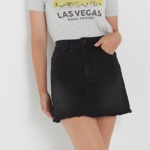 Black Denim Skirt ✨